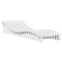 Solid white pine wood lounger 205x60x31.5 cm by , Loungers - Ref: Foro24-832574, Price: 101,39 €, Discount: %