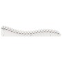 Tumbona de madera maciza de pino blanca 205x60x31,5 cm de , Tumbonas - Ref: Foro24-832574, Precio: 102,68 €, Descuento: %