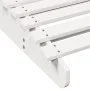 Solid white pine wood lounger 205x60x31.5 cm by , Loungers - Ref: Foro24-832574, Price: 101,39 €, Discount: %
