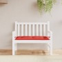 Cojín de banco de jardín tela Oxford rojo 100x50x7 cm de , Cojines para sillas y sofás - Ref: Foro24-361570, Precio: 21,59 €,...