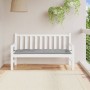 Cojín de banco de jardín tela Oxford gris 150x50x7 cm de , Cojines para sillas y sofás - Ref: Foro24-361603, Precio: 32,16 €,...