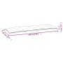 Cojín de banco de jardín tela Oxford gris 150x50x7 cm de , Cojines para sillas y sofás - Ref: Foro24-361603, Precio: 32,16 €,...