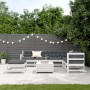 Set muebles jardín con cojines 8 pzas madera maciza pino blanco de , Conjuntos de jardín - Ref: Foro24-3250609, Precio: 755,0...