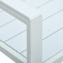 Banco de jardín HDPE blanco aspecto madera 120 cm de vidaXL, Bancos de jardín - Ref: Foro24-47870, Precio: 165,93 €, Descuent...