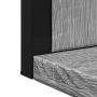 Espejo de baño con estante madera ingeniería gris Sonoma de , Tocadores - Ref: Foro24-842419, Precio: 44,72 €, Descuento: %