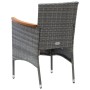 Juego muebles jardín 5 pzas con cojines ratán sintético gris de , Conjuntos de jardín - Ref: Foro24-3095028, Precio: 402,36 €...