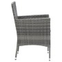 Juego muebles jardín 3 pzas con cojines ratán sintético gris de , Conjuntos de jardín - Ref: Foro24-3095021, Precio: 269,61 €...