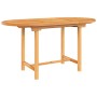Mesa de jardín extensible madera maciza teca 110-160x80x75 cm de , Mesas de jardín - Ref: Foro24-363486, Precio: 257,66 €, De...