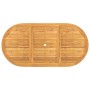 Mesa de jardín extensible madera maciza teca 110-160x80x75 cm de , Mesas de jardín - Ref: Foro24-363486, Precio: 257,66 €, De...