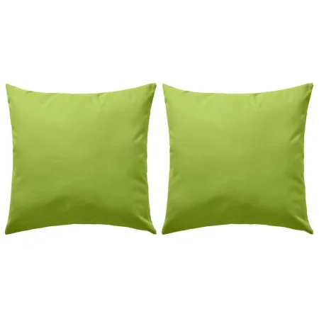 Cojines para exteriores 45x45 cm verde manzana 2 unidades de , Cojines - Ref: Foro24-132290, Precio: 40,89 €, Descuento: %