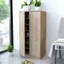 Mueble zapatero con 7 estantes color roble de , Zapateros y organizadores de calzado - Ref: Foro24-243061, Precio: 130,33 €, ...