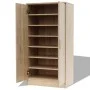 Mueble zapatero con 7 estantes color roble de , Zapateros y organizadores de calzado - Ref: Foro24-243061, Precio: 130,33 €, ...