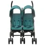 Carrito para gemelos de acero verde de , Cochecitos de bebé - Ref: Foro24-10240, Precio: 240,22 €, Descuento: %
