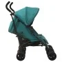 Carrito para gemelos de acero verde de , Cochecitos de bebé - Ref: Foro24-10240, Precio: 240,22 €, Descuento: %