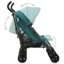 Carrito para gemelos de acero verde de , Cochecitos de bebé - Ref: Foro24-10240, Precio: 240,22 €, Descuento: %