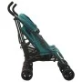 Carrito para gemelos de acero verde de , Cochecitos de bebé - Ref: Foro24-10240, Precio: 240,22 €, Descuento: %