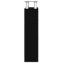 Mueble zapatero madera contrachapada negro 63x24x104 cm de , Zapateros y organizadores de calzado - Ref: Foro24-342564, Preci...