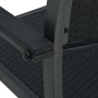 Sillas de jardín 4 unidades plástico con aspecto de ratán negro de vidaXL, Sillas de jardín - Ref: Foro24-47890, Precio: 162,...