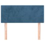 Cabecero de terciopelo azul oscuro 80x5x78/88 cm de , Cabeceros y pies de cama - Ref: Foro24-345742, Precio: 29,54 €, Descuen...
