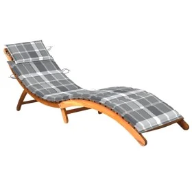 Gartenliege mit Kissen aus massivem Akazienholz von , Liegen - Ref: Foro24-3061586, Preis: 176,81 €, Rabatt: %