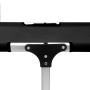 Tumbona senior extra alta plegable aluminio negra de vidaXL, Tumbonas - Ref: Foro24-47913, Precio: 143,35 €, Descuento: %