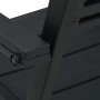 Sillas de jardín 4 unidades HDPE aspecto de madera negro de vidaXL, Sillas de jardín - Ref: Foro24-47886, Precio: 227,01 €, D...