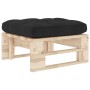 Otomana de jardín de palets madera de pino impregnada de , Sofás modulares de exterior - Ref: Foro24-3066464, Precio: 63,33 €...