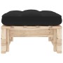 Otomana de jardín de palets madera de pino impregnada de , Sofás modulares de exterior - Ref: Foro24-3066464, Precio: 63,33 €...