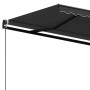 Toldo retráctil manual gris antracita 600x350 cm de , Toldos - Ref: Foro24-3069239, Precio: 596,54 €, Descuento: %