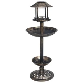 Decorative birdbath with plastic solar LED lights by vidaXL, Birdbaths - Ref: Foro24-48221, Price: 51,53 €, Discount: %