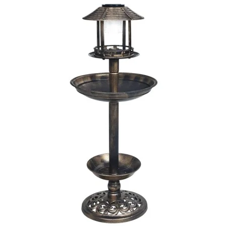 Decorative birdbath with plastic solar LED lights by vidaXL, Birdbaths - Ref: Foro24-48221, Price: 51,53 €, Discount: %