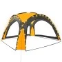 Carpa de fiesta con LED 4 paredes laterales verde 3,6x3,6x2,3 m de vidaXL, Carpas y cenadores - Ref: Foro24-92238, Precio: 15...