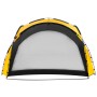 Carpa de fiesta con LED 4 paredes laterales verde 3,6x3,6x2,3 m de vidaXL, Carpas y cenadores - Ref: Foro24-92238, Precio: 15...