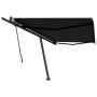 Toldo de pie retráctil manual gris antracita 500x350 cm de , Toldos - Ref: Foro24-3069859, Precio: 551,89 €, Descuento: %