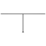 Toldo de pie retráctil manual gris antracita 500x350 cm de , Toldos - Ref: Foro24-3069859, Precio: 551,89 €, Descuento: %