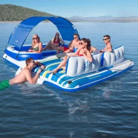 Bestway Tropical Breeze Island Lounger 389x274 cm 43105 by Bestway, Pool mats and floats - Ref: Foro24-92110, Price: 278,69 €...