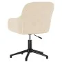 Sillas de comedor giratorias 2 uds terciopelo crema de , Sillas de comedor - Ref: Foro24-3103386, Precio: 180,83 €, Descuento: %