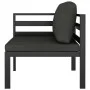 Set muebles de jardín 5 pzas y cojines aluminio gris antracita de , Conjuntos de jardín - Ref: Foro24-3107788, Precio: 591,02...