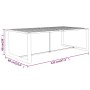 Set muebles de jardín 5 pzas y cojines aluminio gris antracita de , Conjuntos de jardín - Ref: Foro24-3115924, Precio: 740,86...