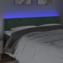 Cabecero con LED de terciopelo verde oscuro 180x5x78/88 cm de , Cabeceros y pies de cama - Ref: Foro24-3121395, Precio: 85,46...
