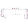 LED-Kopfteil aus dunkelgrünem Samt, 180 x 5 x 78/88 cm von , Kopf- und Fußteile - Ref: Foro24-3121395, Preis: 82,86 €, Rabatt: %