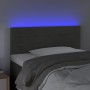 Cabecero con LED de terciopelo gris oscuro 100x5x78/88 cm de , Cabeceros y pies de cama - Ref: Foro24-3121795, Precio: 40,11 ...