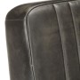 Sillón voladizo cuero auténtico gris envejecido en Sillones | Comprar online en Foru.es