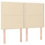 Box spring bed with cream fabric mattress 160x200 cm by , Beds and slatted bases - Ref: Foro24-3127898, Price: 568,71 €, Disc...