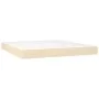 Box spring bed with cream fabric mattress 180x200 cm by , Beds and slatted bases - Ref: Foro24-3131374, Price: 619,21 €, Disc...