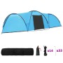 Tienda de campaña iglú 8 personas azul 650x240x190 cm de vidaXL, Tiendas de campaña - Ref: Foro24-92230, Precio: 179,24 €, De...