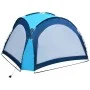 Carpa de fiesta con LED y 4 paredes laterales azul 3,6x3,6x2,3m de vidaXL, Carpas y cenadores - Ref: Foro24-92236, Precio: 14...