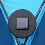 Carpa de fiesta con LED y 4 paredes laterales azul 3,6x3,6x2,3m de vidaXL, Carpas y cenadores - Ref: Foro24-92236, Precio: 14...