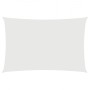 Toldo de vela rectangular tela Oxford blanco 2x4 m en Sombrillas | Comprar online en Foru.es