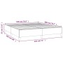 Cama box spring con colchón tela color crema 180x200 cm de , Camas y somieres - Ref: Foro24-3144444, Precio: 519,15 €, Descue...